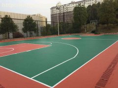 清河硅pu籃球場(chǎng)材料
