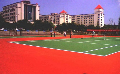 健身房使用的硅PU籃球場(chǎng)材料好嗎？